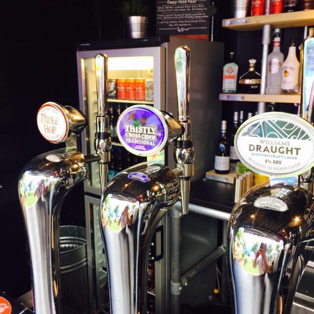 ThistlyCross's tweet image. If you're doing it BBC-style @edfringe then find us ice-cold at t/ @ContainerBarCo bar while you soak up the culture!