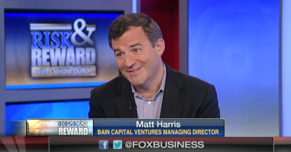 BainCapVC's tweet photo. Check out @mattcharris on @foxbusiness talking about #bitcoin and #payments.  #fintech http://t.co/JAUTFUhGl6 http://t.co/jPHwIgM2Rw