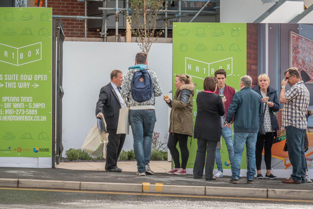 HatBoxMcr's tweet photo. First release of apartments selling fast, come and see us at the new show suite, contact us at http://t.co/WRUC2Vvh5f http://t.co/XjlkXAVDKm