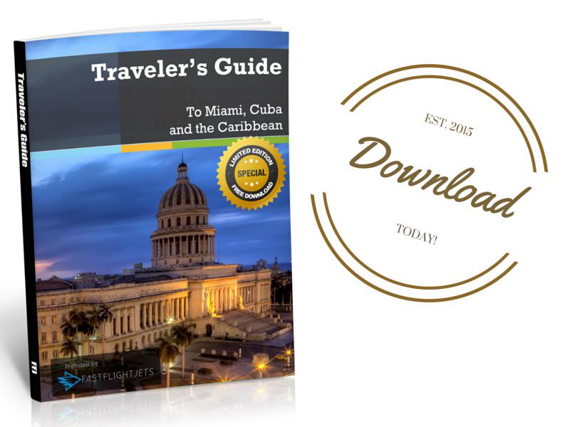 FastFlightJets's tweet image. Download our Traveler’s Guide to #Miami, #Cuba and the #Caribbean! ow.ly/PRbj3 #luxurytravel #travel
