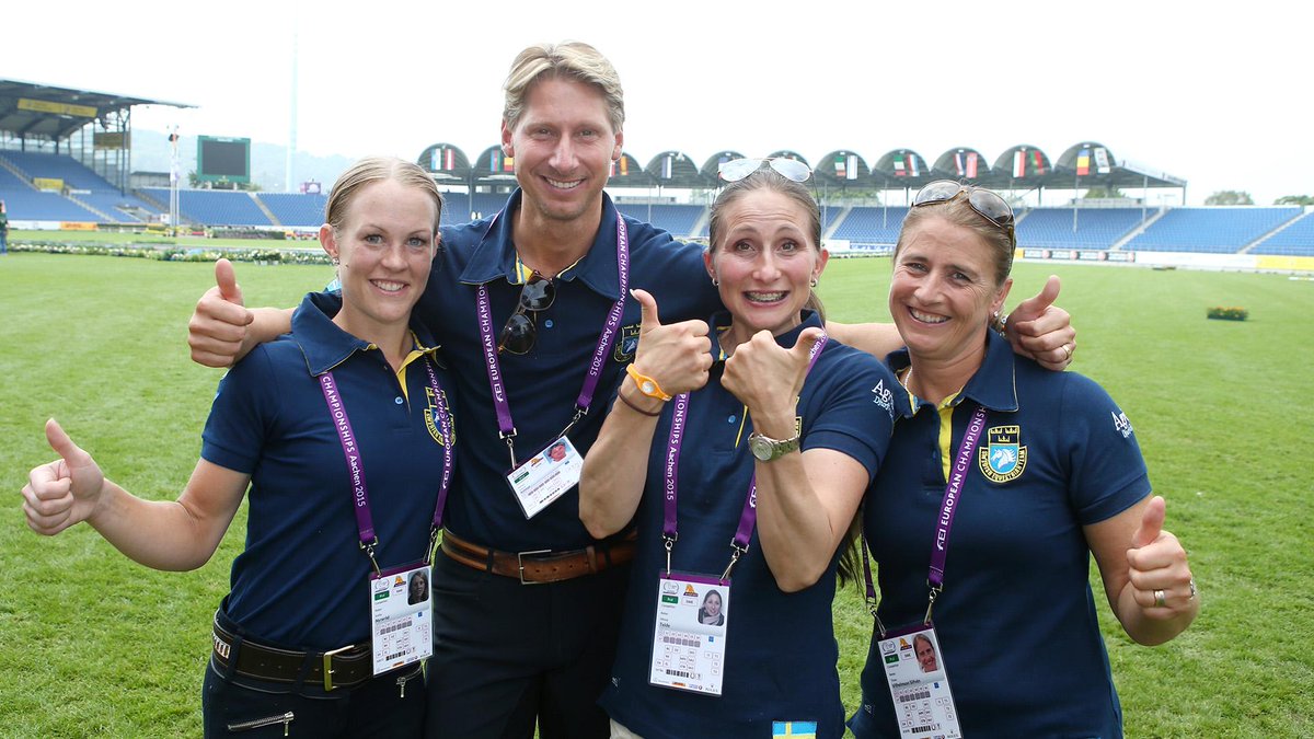 Glädjebeskedet! Sverige tog ett jättekliv närmare OS. #ViasatOS
viasatsport.se/nyheter/ridspo…