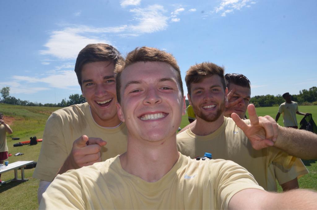 ElonMSoccer's tweet photo. These guys look excited for day two of preseason training and picture day today! http://t.co/dJhKxPZMhv