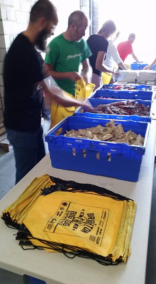 Last night the BBD team were busy filling goody bags with swag for Saturday. You're in for a (lot of) treat(s).