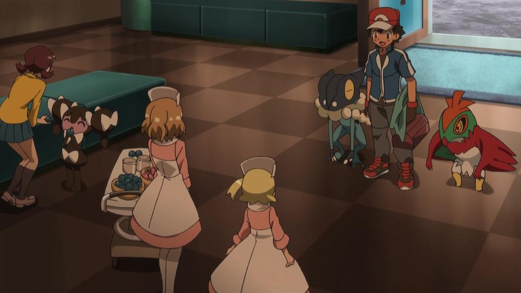 ポケモン アニメ セレナとユリーカのジョーイさんコスプレがかわい過ぎる神回 Togetter