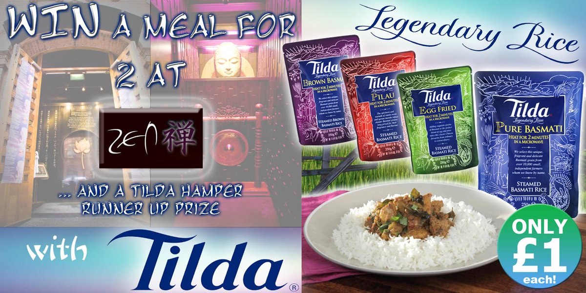 We’ve teamed up with <a href="/TildaBasmati/">Tilda Rice</a> to give away this fab #prize! Visit spar-ni.co.uk/competitions for your chance to #WIN