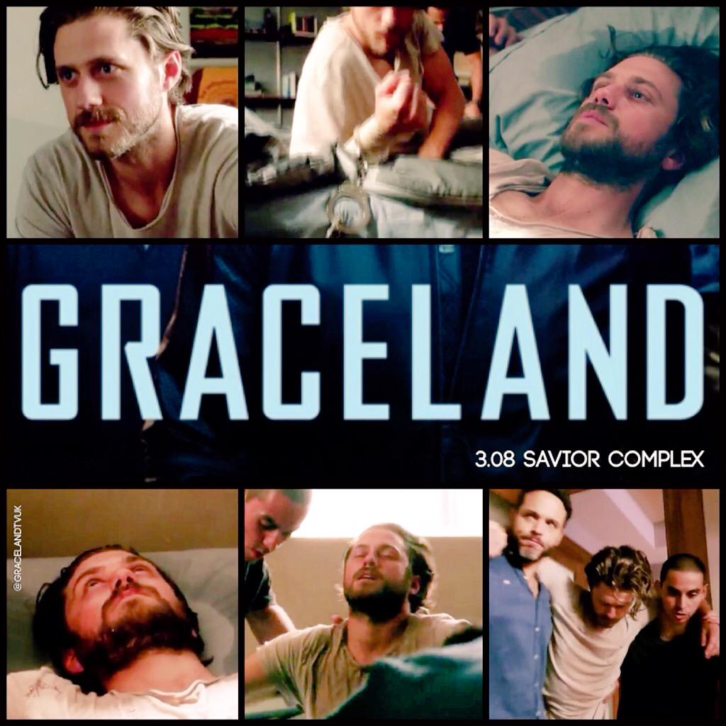 GracelandTVUK's tweet photo. TONIGHT Mike deals with his demons #GracelandTV #GLGlory #AaronTveit #SaveMikeWarren http://t.co/mq6OZpnw9N