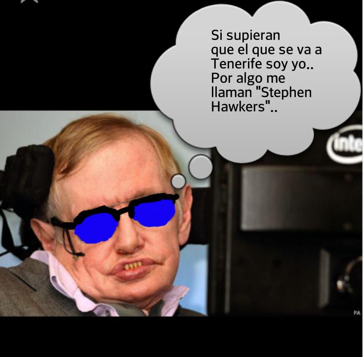 Jacobogomez93's tweet photo. Yo soy más listo que Setephen Hawkers 😉 #HawkersHalconViajes http://t.co/h6dXJP1AEN