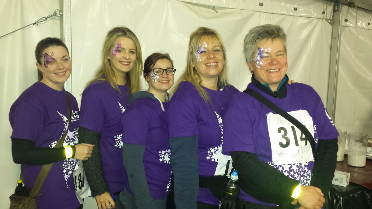 Seems like a long time ago now, but here's the ladies stylish efforts for the 10mile Childrens Trust Walk.
