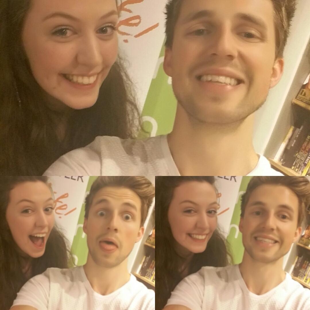 bradley_maeve's tweet photo. Thanks for meeting me @MarcusButler #HelloLifeTour http://t.co/8yazfvTpBr