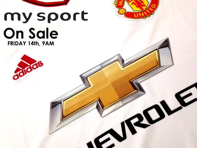 mysportWex's tweet photo. Man Utd's new away jersey goes live tomorrow! http://t.co/SxA3EuLF41