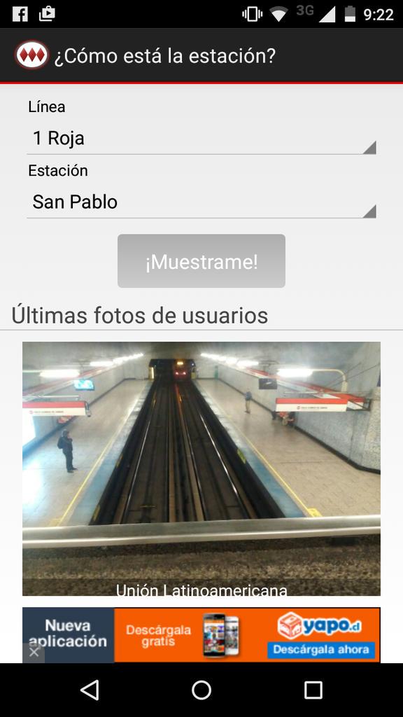 vitoxone's tweet photo. @TonkaTP la app de metro te invita a publicar fotos http://t.co/mrVceIIyqY