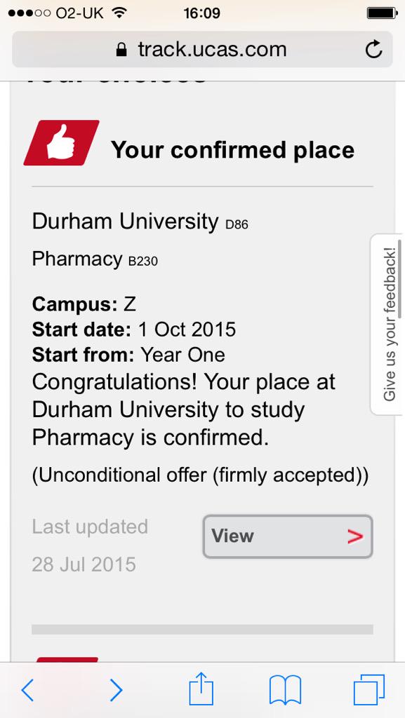 BethanyWaters's tweet photo. @Durham_Pharmacy @durham_uni  yeeeyyyyyy http://t.co/p8C8h3S2Z3