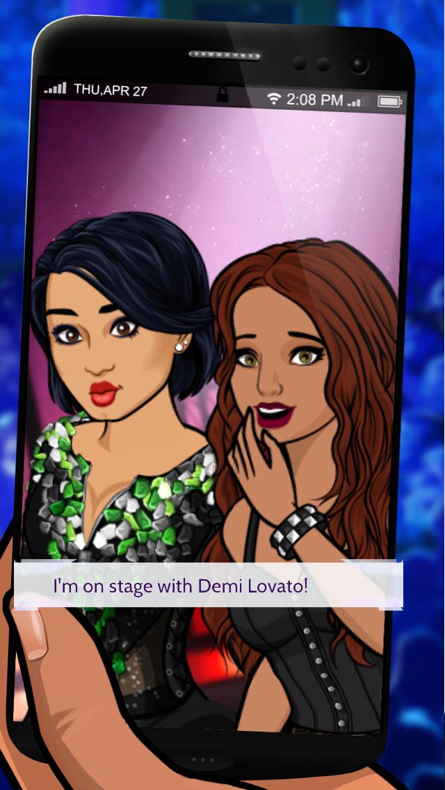 HugMeGosh's tweet image. I got a photo on stage with Demi Lovato! bit.ly/GetEpisode #episode #demipathtofame