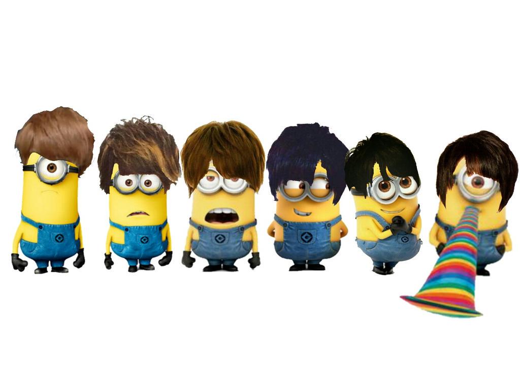 orange_1030's tweet photo. ミニオンのなにきんver.
作ったんだけど、誰が
誰だかわかるかな？
#少しでもいいなと思ったらRT 
#なにきん http://t.co/ABTENnSjEH