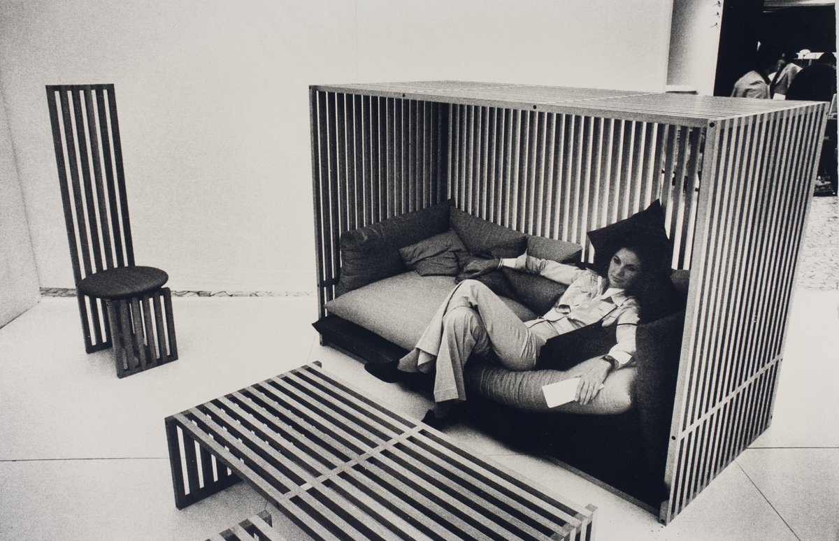 Happy Birthday, Lella #Vignelli! Driade furniture. 1973. #archives #designhistory @design bit.ly/1TvFbuG