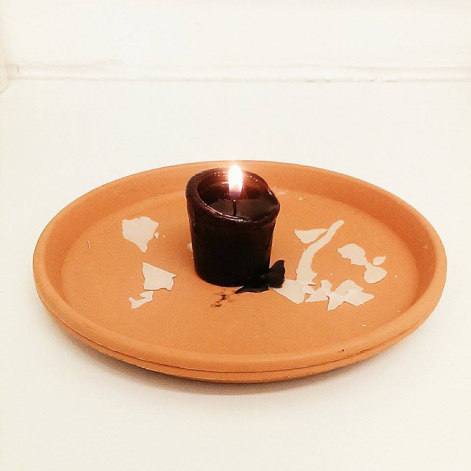 mantraspeaks's tweet photo. This candle is 100% magic. We've been using it to ward off those nasty rain spirits (you're welcome.) http://t.co/sRIwQhBqst