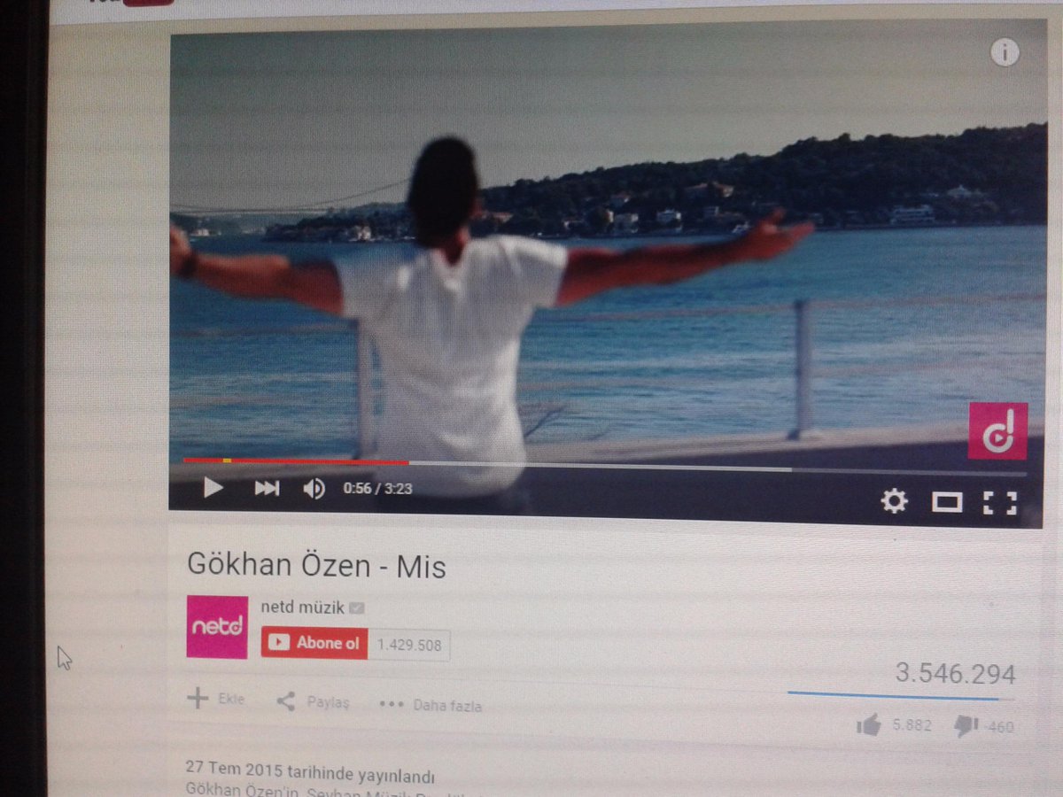 ozgess4real's tweet photo. @gokhanozen  #Mis klibi youtube kanalında 3.546.294 defa izlenmiş @selenozens 😘😍💖🎵🎶💃 http://t.co/o9PKdj1Atc