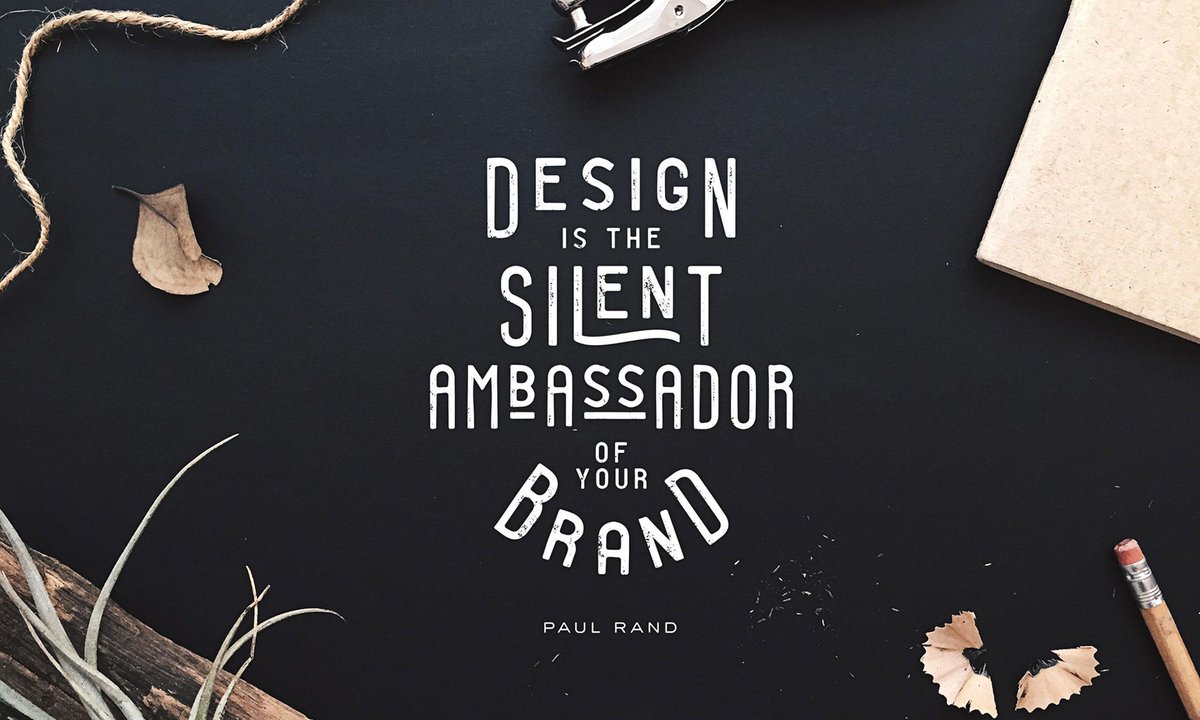 AIGAdesign's tweet photo. "Design is the silent ambassador of your brand"—Paul Rand #designquote by Oddds Studio http://t.co/buZOrKUu2U http://t.co/NqCHghSbO0