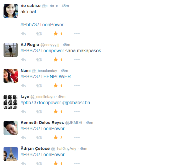 PBBabscbn's tweet photo. Congratulations to the 10 winners of 2 tickets to Teen Power: Kabataang Pinoy Concert Party #PBB737TeenPower http://t.co/7lgAcg0hKZ