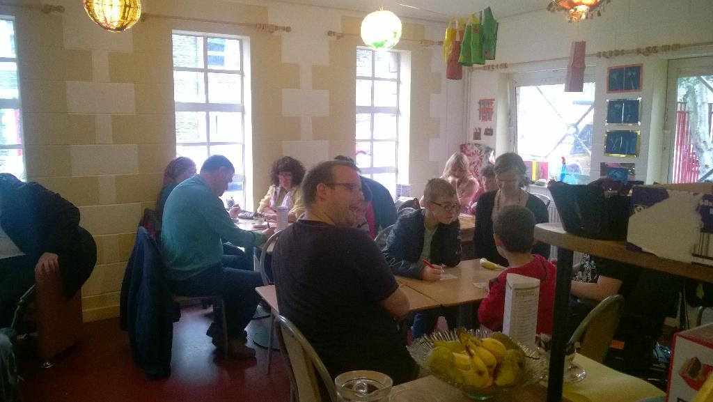 EmbassyCafe's tweet image. Full HOUSE! for bingo today. #Cathays #community #Cardiff #bingo
