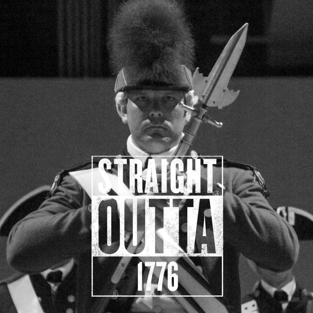 Reppin' the <a href="/USArmy/">U.S. Army</a>, #StraightOutta 1776