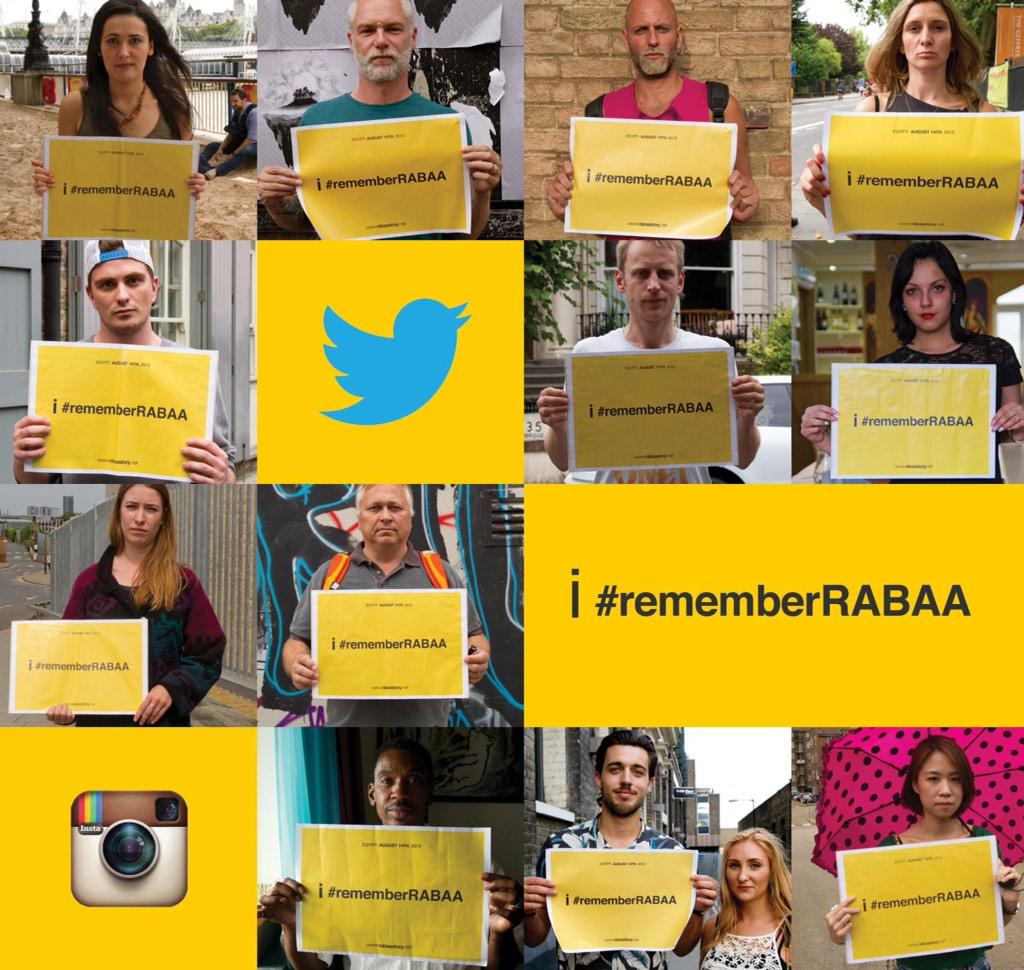 اكتبها على ورقة
"i #rememberRABAA"
خذ صورة
انشرها على تويتر و إنستجرام
استخدم #rememberRABAA
أسمعوا أصواتكم للعالم !