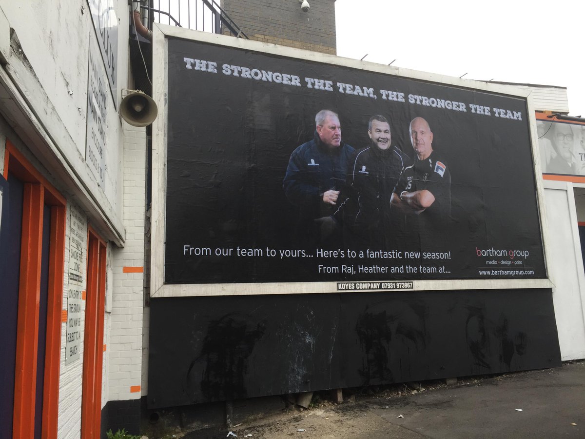Community_Award's tweet photo. The Stronger the team, the stronger the team.. Check out this awesome billboard @LutonTown! #COYH http://t.co/ei5e6I16ey