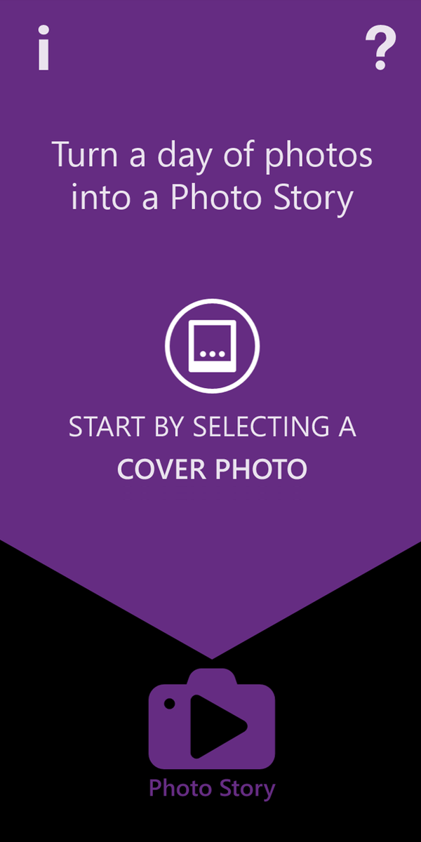 MSFTResearch's tweet photo. Focus on sharing, not selecting. Introducing Photo Story for Windows Phone http://t.co/BrbNve5zkx #MSPhotoStory http://t.co/aFf87vQSXk