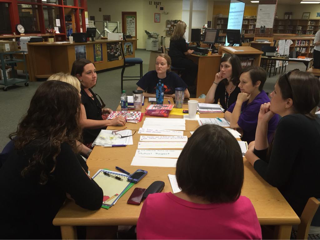 CLassiterESM's tweet photo. Setting the PLC foundation of equity and norms.... http://t.co/ASaL9KSmvk