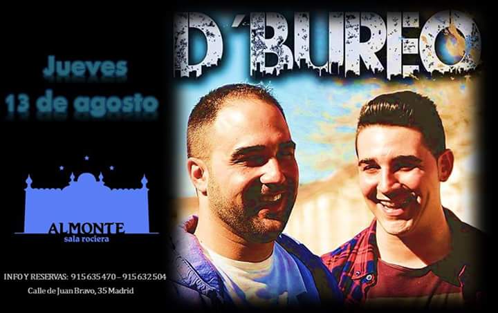 DBureoClubDFans's tweet photo. Family!Esta noche tenemos una cita en @SalaALMONTE para gozar con @grupodbureo @Javi_dbureo @Manu_DBureo #GanasModoOn http://t.co/Gv5Ok7ncE0
