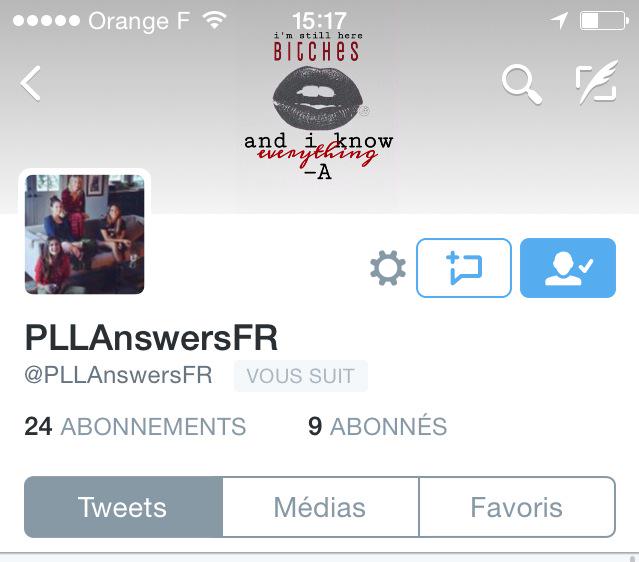 LucyHaleFanOfFr's tweet image. Follow Vite @PLLAnswersFR pour avoirs plein de réponse a tes questions sur #PLL 🅰😘💘😝