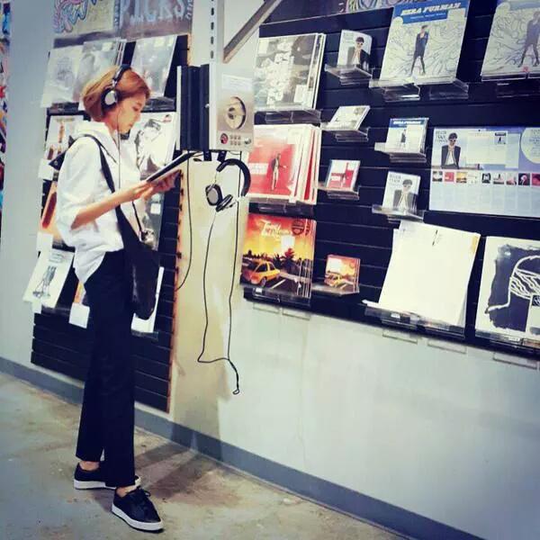 MyPreciousNine's tweet image. [SOOSTAGRAM] 🎤🎧✌🏼 #inNY