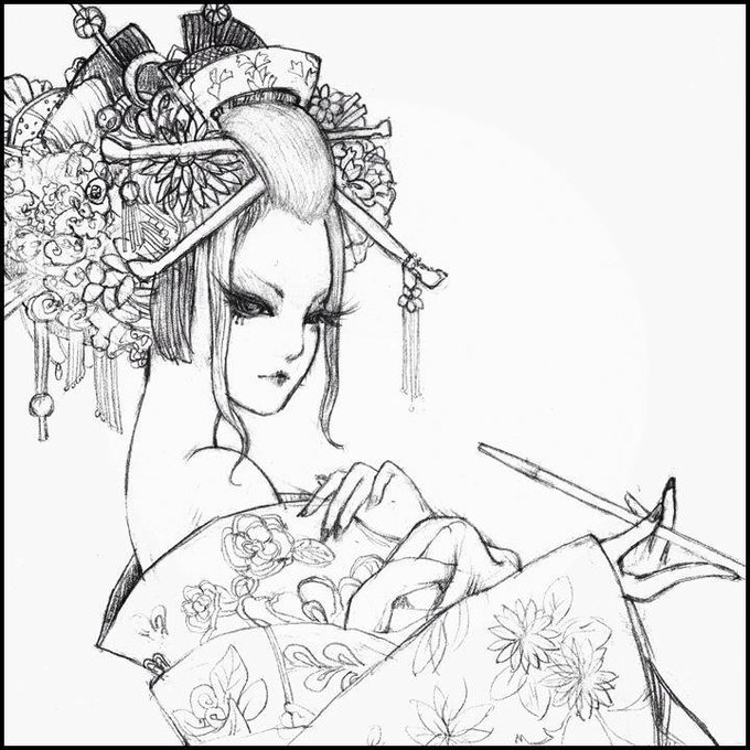 イラスト完成のtwitter漫画作品 イラスト完成のtwitter漫画作品