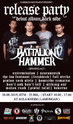 Stlh tgl 23.nanti tgl 30agustus berdanksa lagi d lamongan.kita ademkan di acara release party <a href="/battalionhammer/">BATTALION HAMMER</a> 🙆