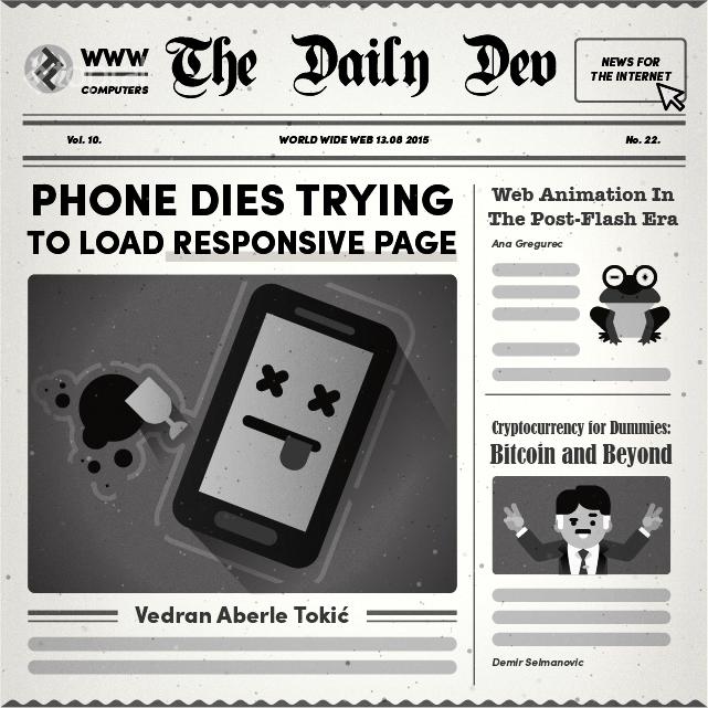 toptal's tweet photo. Responsive #WebDesign Is Not Enough, We Need Responsive Performance
http://t.co/ezjQTpnnEd
#ResponsivePerformance http://t.co/yKQ2DwSLPE
