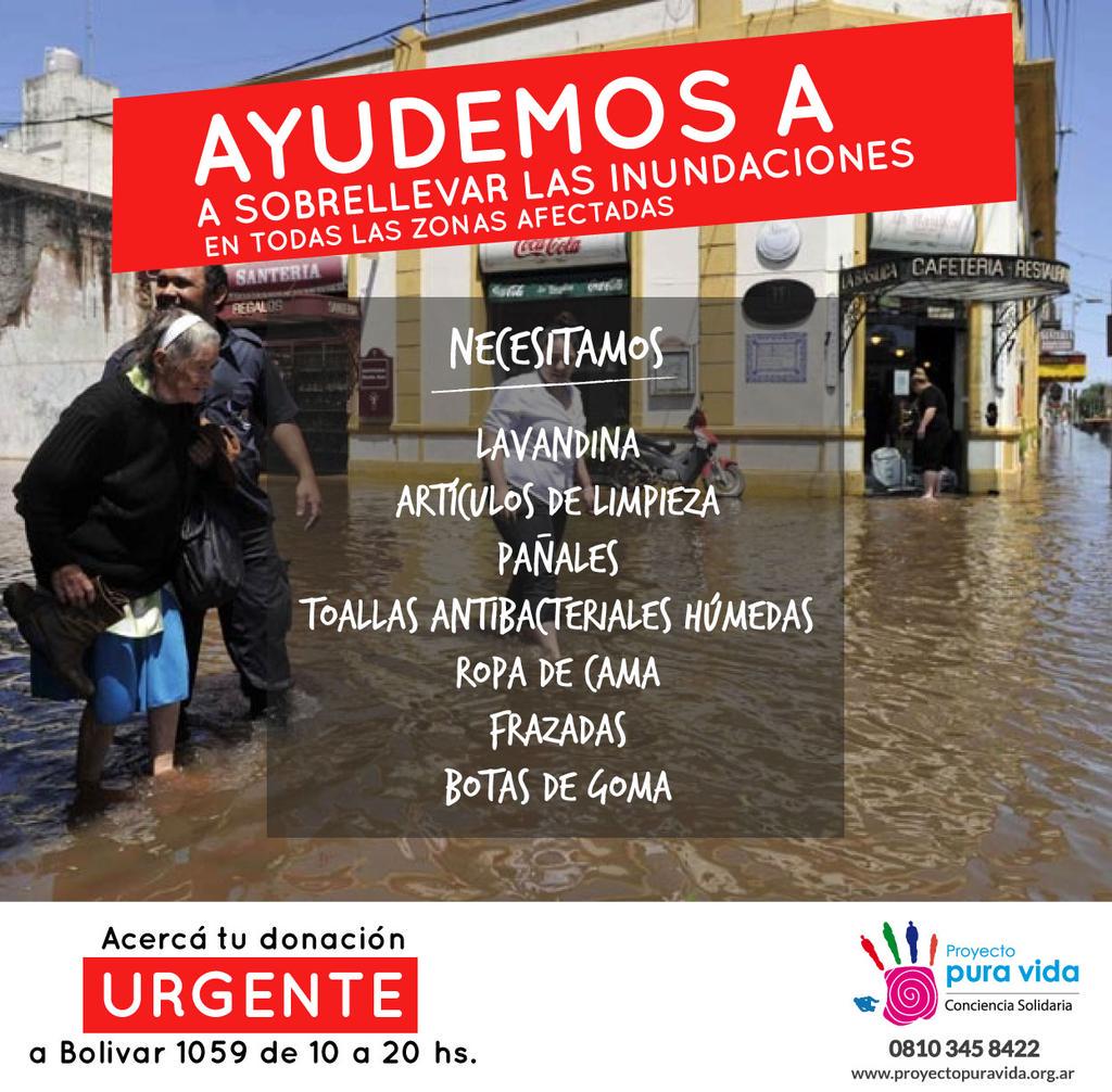 RedesPuraVida's tweet photo. #Inundaciones el agua no da tregua. Estamos recibiendo ayuda, por favor acerca la tuya. Mil gracias! http://t.co/E0y3IxkO0u
