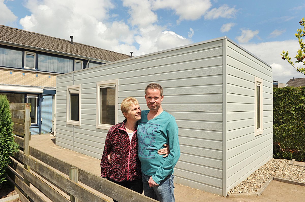 Mooie Parel van <a href="/SiteDoetinchem/">Sité Woondiensten</a> : Zorgunit maakt samenwonen voor stel met zorgvraag mogelijk bit.ly/1J63cBu