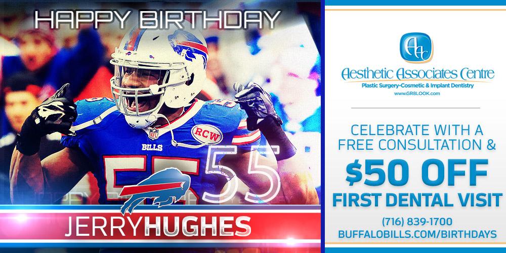 Happy birthday Jerry Hughes!

We can\t wait to see you back on the field tomorrow. 