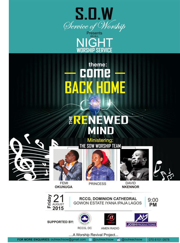 SowOutreach's tweet photo. @instagram @Pharrell @gist @hillsongworship @GospelMusic9ja @ONEGospel @WCRadioofficial @Eventmagazine @GospelEvents http://t.co/Y5I3C7jRsH