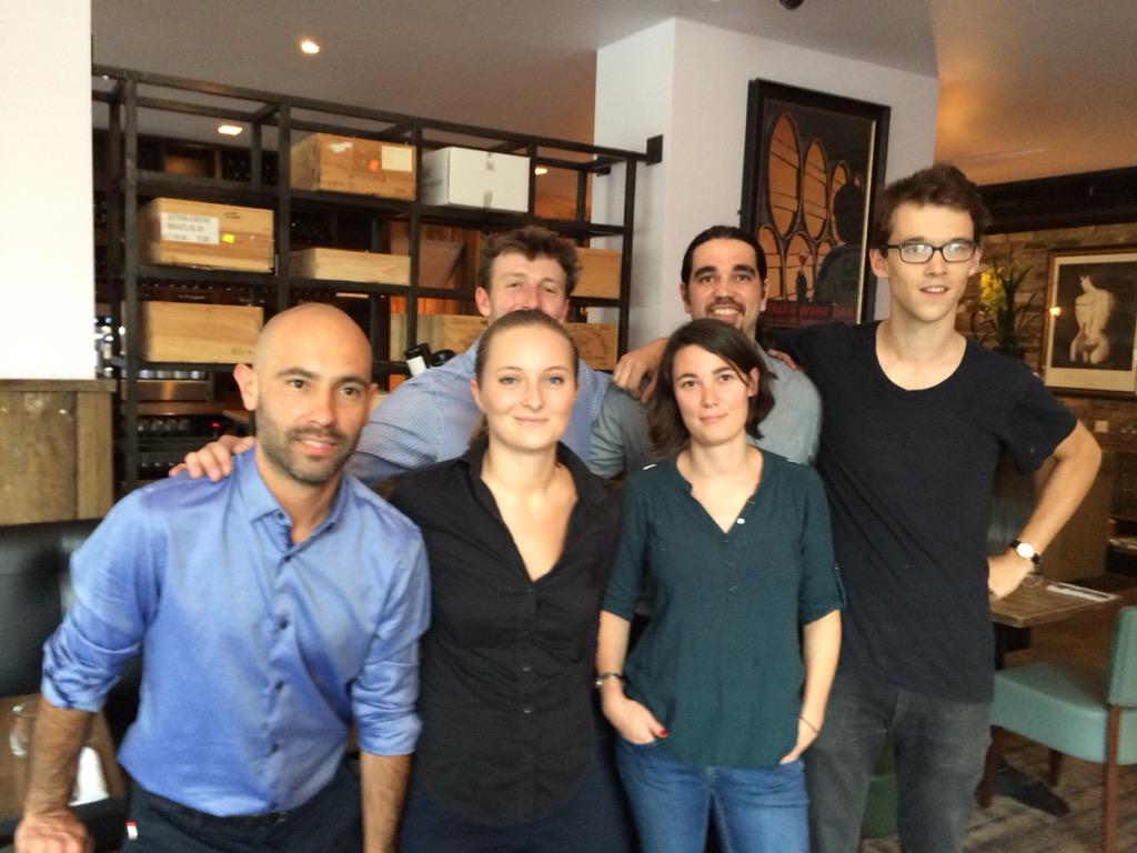 Richard Okroj on Twitter "The Brackenbury Wine Rooms opening floor