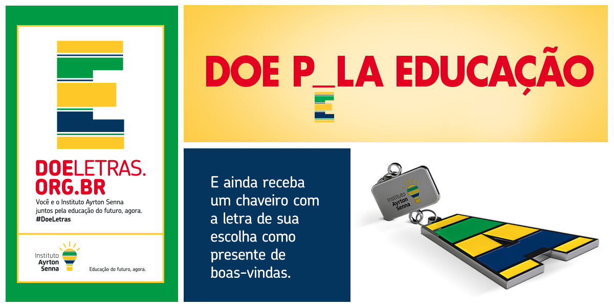 instayrtonsenna's tweet photo. Invista no futuro de milhares de crianças e jovens em todo o Brasil http://t.co/9NwJw2Zqao #DoeLetras http://t.co/uQGPiBAIm3