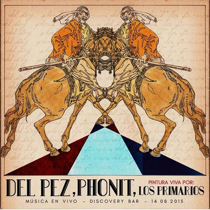 JDOchoa's tweet image. Mañana #14A el portal se abre de nuevo en @DISCOVERYBAR  @PhonitCcs + @delpezmusica + @losprimarios  *NO COVER*