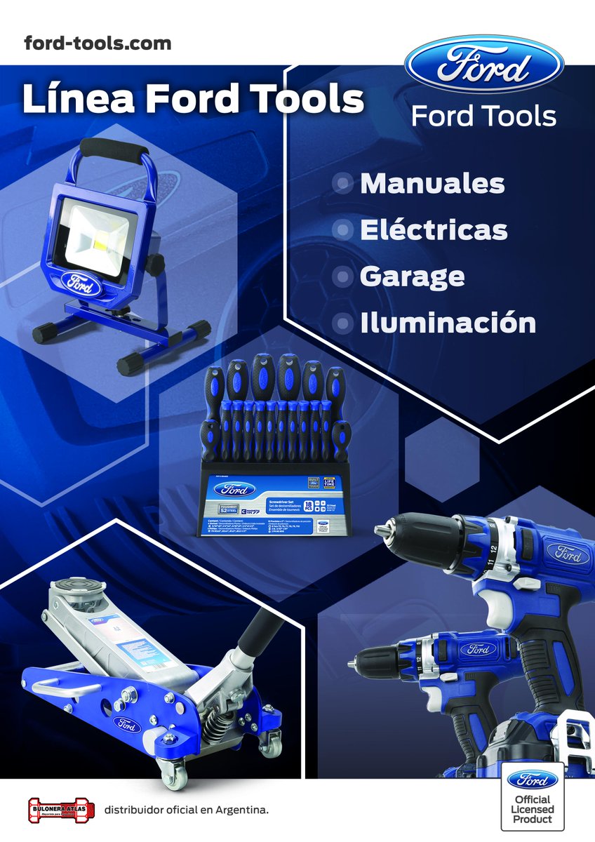 Bulonera_Atlas's tweet photo. BULONERA ATLAS, Distribuidor Exclusivo #FordTools en Argentina #Ford http://t.co/spNtfHYH1h