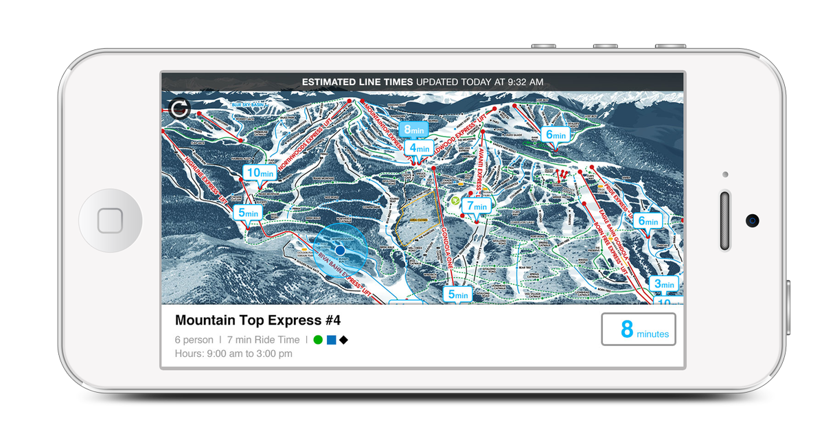 vailmtn's tweet photo. NEW to @epicmix this winter: Crowd-Sourced Lift Line Wait Times! http://t.co/LOq73dJB6Q http://t.co/HDHaob6CDl