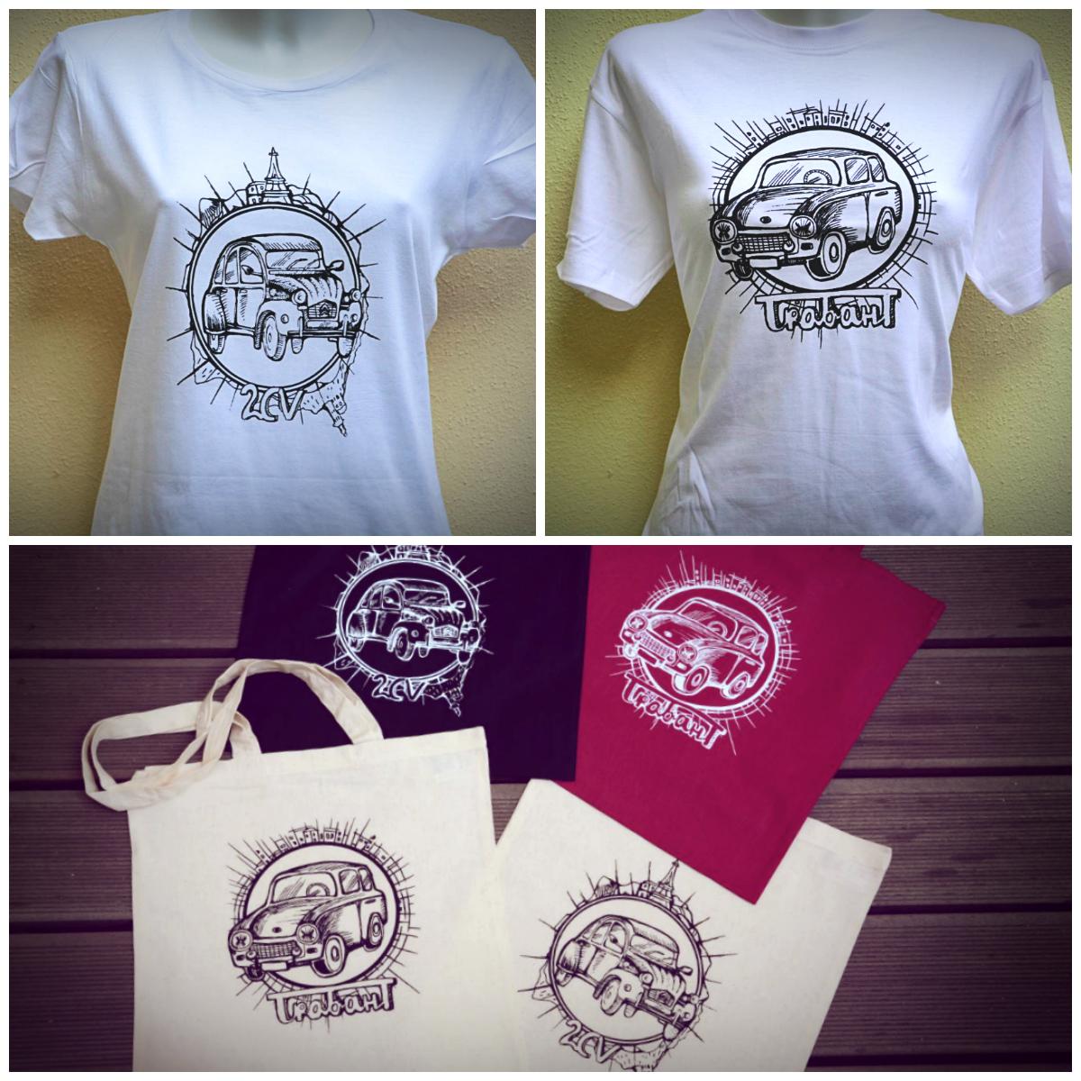 JamStramGram's tweet photo. #Eastern or #Western ? #Citroen #2CV or #Trabant ? Which next legend #car on #Tshirt or #bag ? http://t.co/dONFSLlJqB http://t.co/Hts3MAAix1