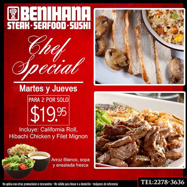 Benihana El Salvador (BenihanaSV) Twitter