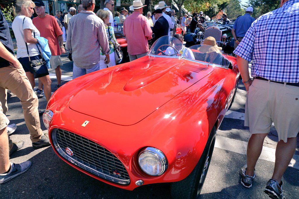 eclassicautos's tweet image. The #PebbleBeach Tour d'Elegance cars has rolled into Carmel - a preview of the Concours on Sunday.