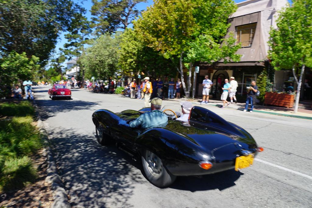 eclassicautos's tweet image. The #PebbleBeach Tour d'Elegance cars has rolled into Carmel - a preview of the Concours on Sunday.