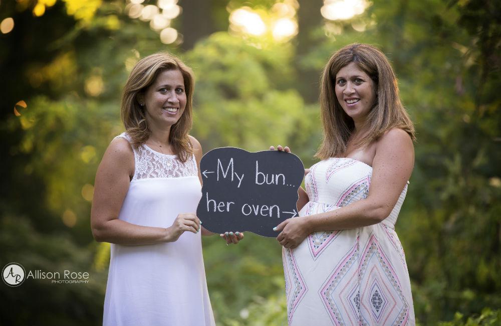 After cancer left her unable to get pregnant, an LI woman's twin sister carried her baby nwsdy.li/1J68tsO