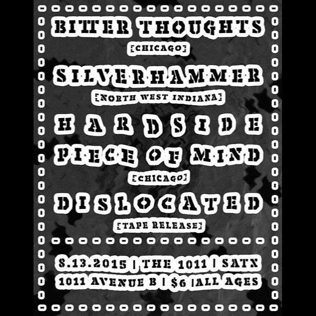 TONIGHT AT THE 1011// ONLY $6 <a href="/hardsidetx/">Hardside</a> plays at 9:00 we will have some new shirts